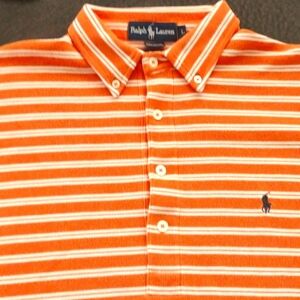 1 Ralph Lauren Polo Sz. L Big&Tall 4 Button w/ Button Down Collar SS